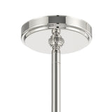 Maribel 7 Globe Chandelier 29", Polished Nickel