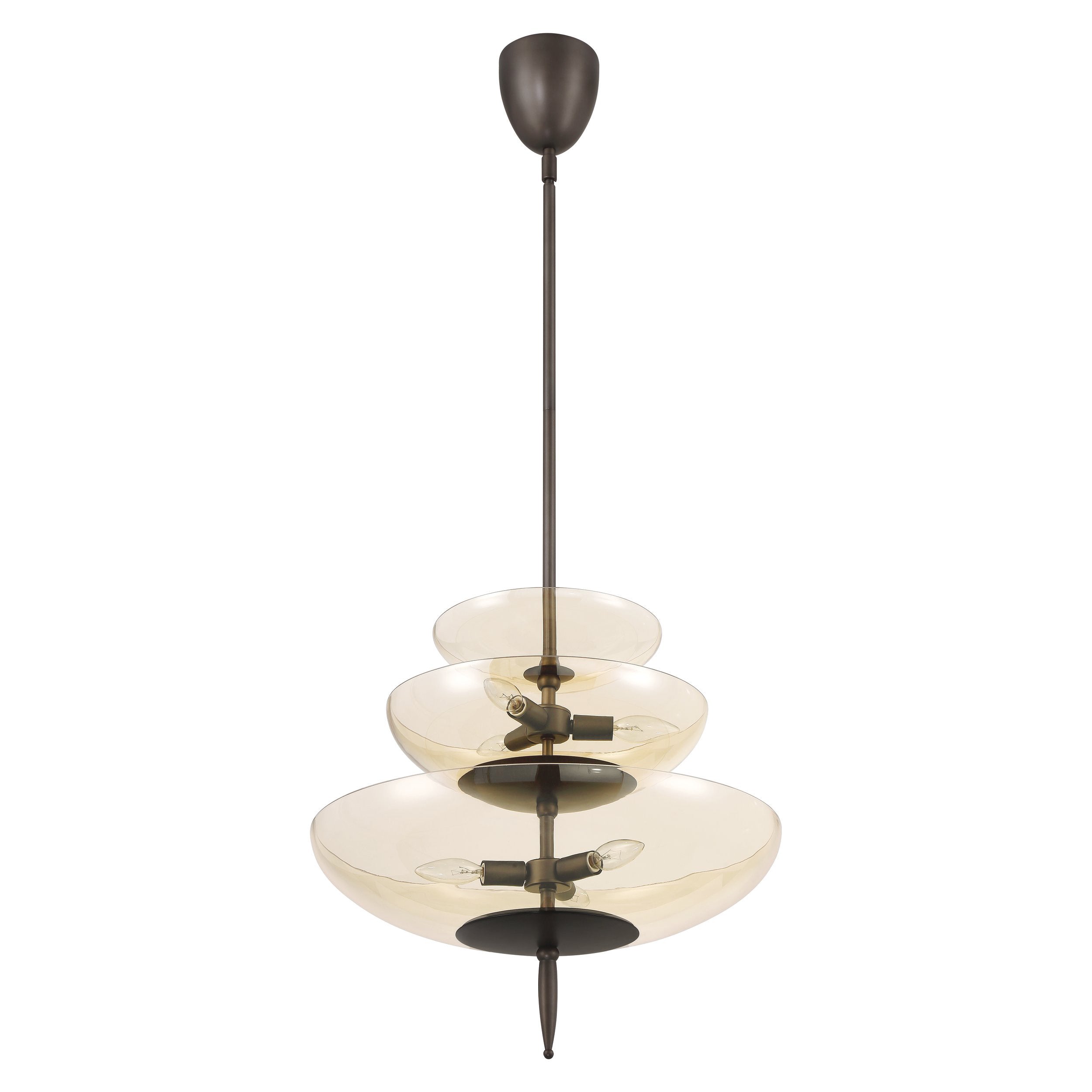 Zara Large Three-Tier Pendant 21