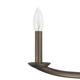 Valen 2 Shade Linear Pendant 56", Forged Bronze