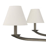 Valen 6 Light Chandelier 42", Forged Bronze