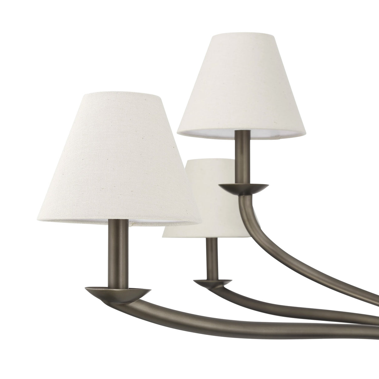 Valen 8 Light Chandelier 52", Forged Bronze