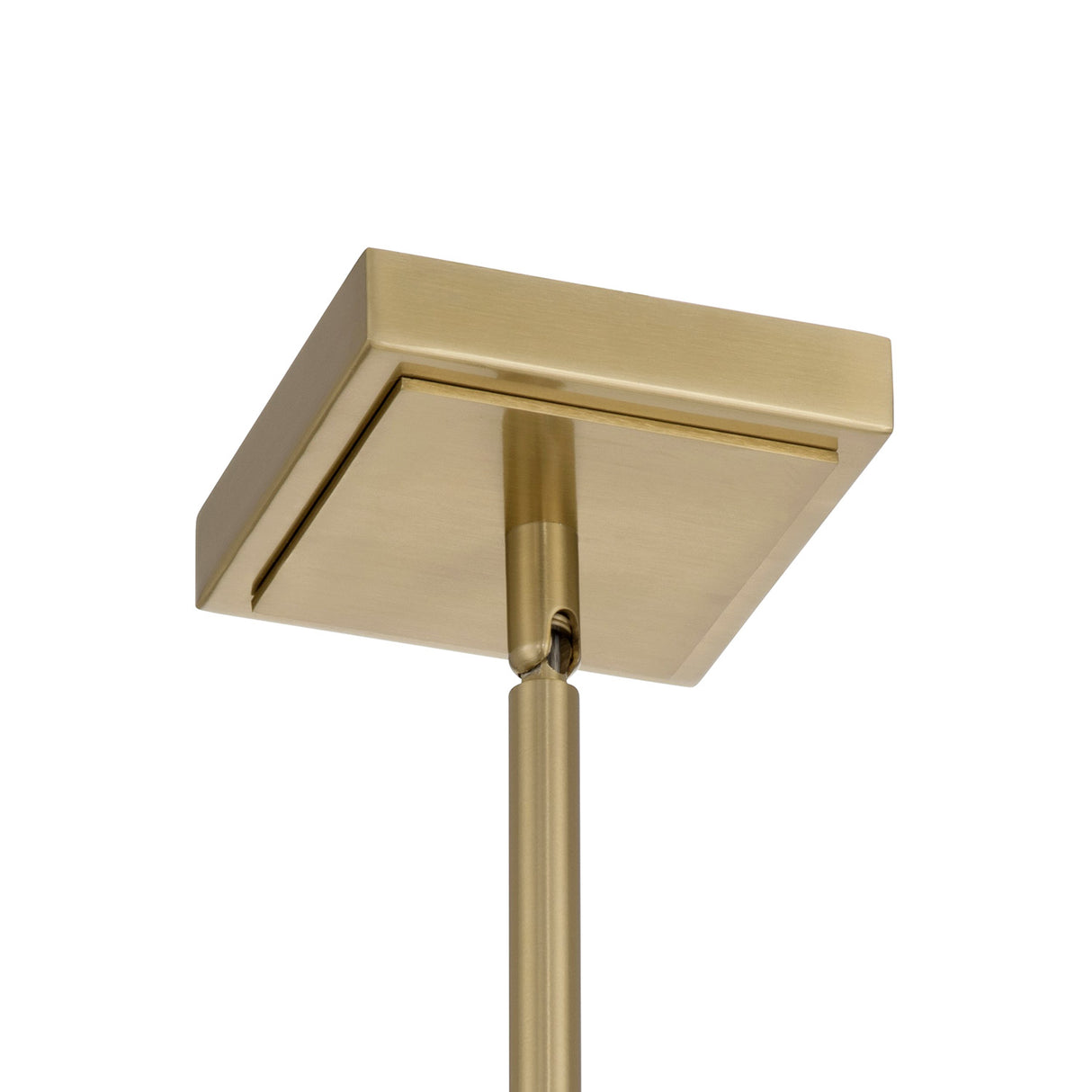 Tilda Pendant 18", Brass and Natural Rope