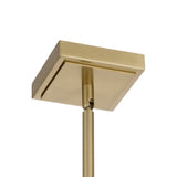 Tilda Pendant 18", Brass and Natural Rope