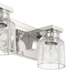Kurt 2 Light Vanity 15", Polished Nickel