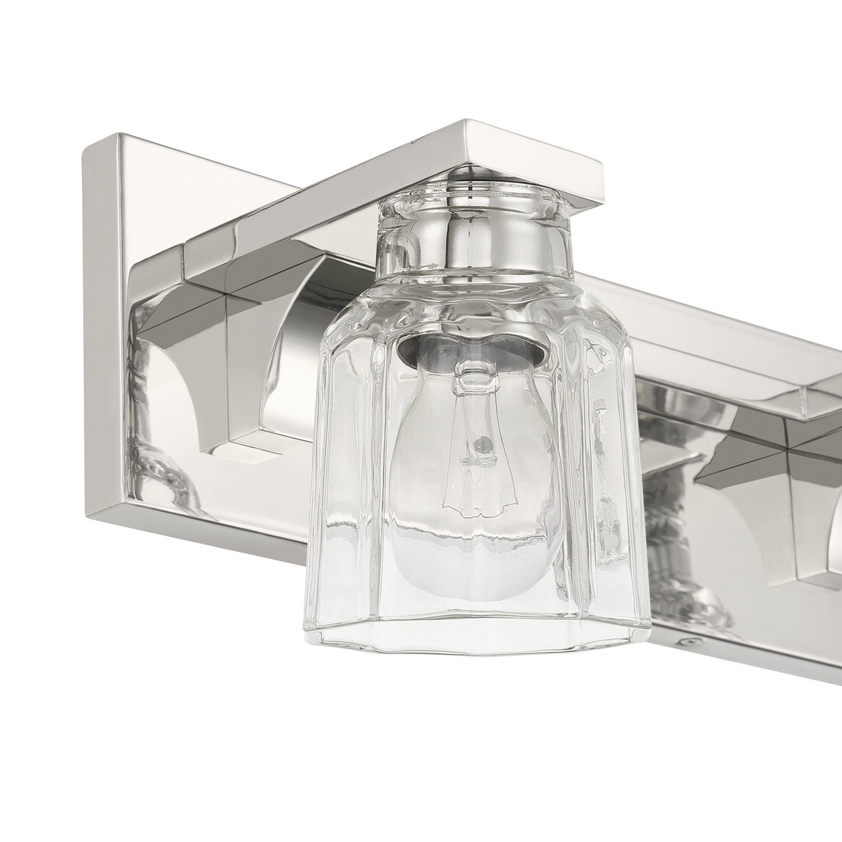Kurt 3 Light Vanity 24", Polished Nickel
