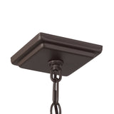 Trevor Outdoor Hanging Light, Extra Large 28", Bronze