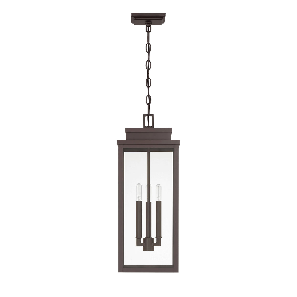 Trevor Outdoor Hanging Light, Large 23", Bronze