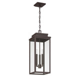 Trevor Outdoor Hanging Light, Large 23", Bronze