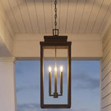 Trevor Outdoor Hanging Light, Extra Large 28", Bronze