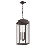 Trevor Outdoor Hanging Light, Extra Large 28", Bronze