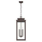 Trevor Outdoor Hanging Light, Extra Large 28", Bronze