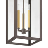 Trevor Outdoor Hanging Light, Extra Large 28", Bronze