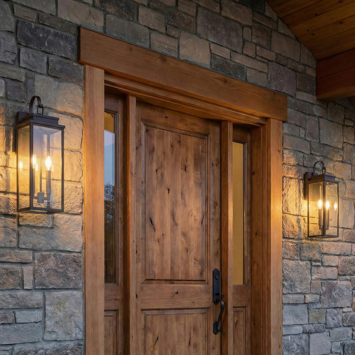 Trevor Outdoor Wall Light, Medium 20", Bronze
