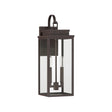 Trevor Outdoor Wall Light, Medium 20", Bronze