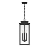 Trevor Outdoor Hanging Light, Large 23", Black