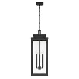 Trevor Outdoor Hanging Light, Extra Large 28", Black