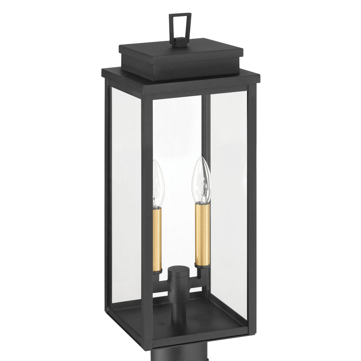 Trevor Outdoor Post Light 20", Black