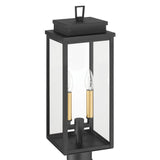 Trevor Outdoor Post Light 20", Black