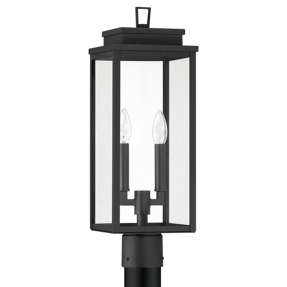 Trevor Outdoor Post Light 20", Black