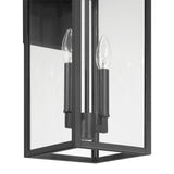 Trevor Outdoor Wall Light, Medium 20", Black