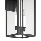 Trevor Outdoor Wall Light, Medium 20", Black