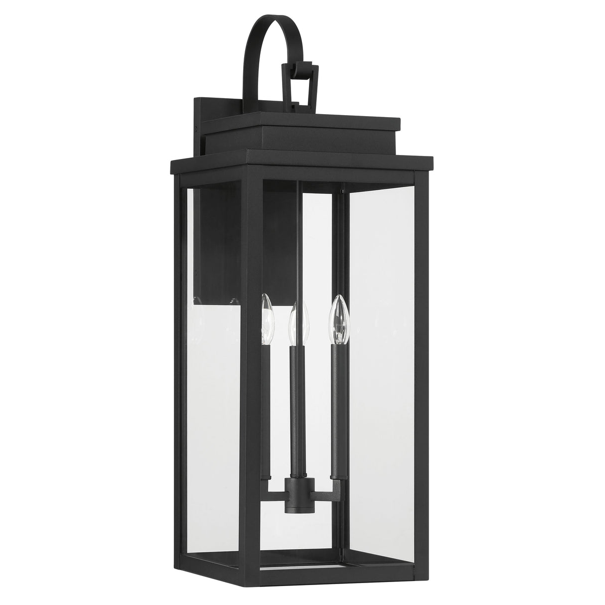 Trevor Outdoor Wall Light, Extra Large 31", Black