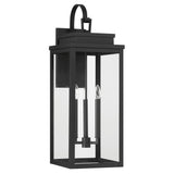 Trevor Outdoor Wall Light, Extra Large 31", Black