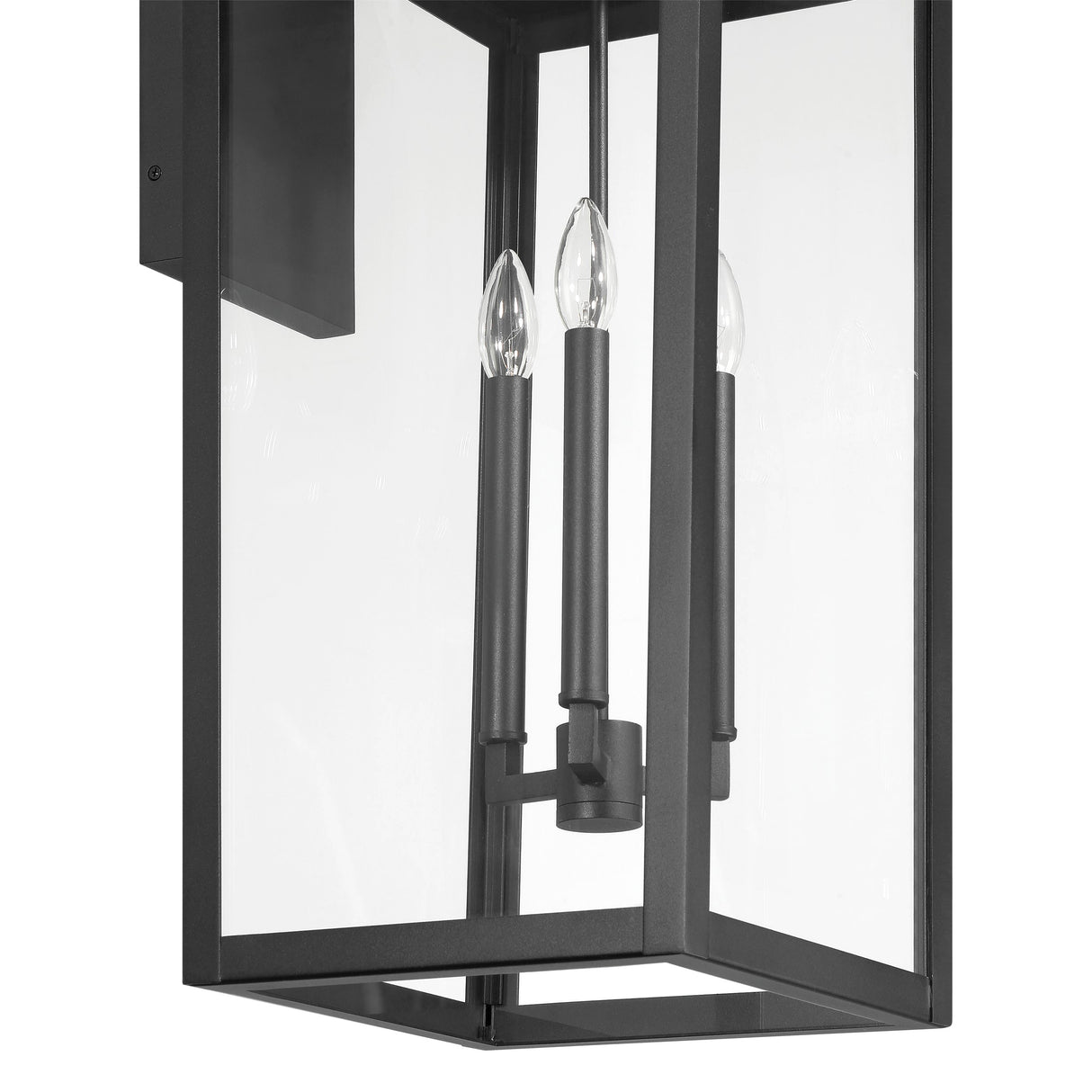 Trevor Outdoor Wall Light, Extra Large 31", Black