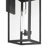 Trevor Outdoor Wall Light, Extra Large 31", Black
