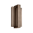 Zenith Outdoor LED Wall Light, Small 12", Bronze