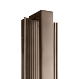 Zenith Outdoor LED Wall Light, Medium 18", Bronze