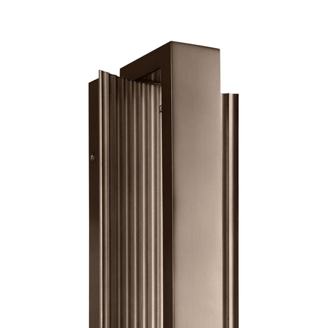 Zenith Outdoor LED Wall Light, Medium 18", Bronze