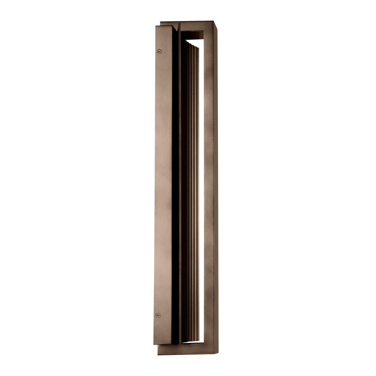Zenith Outdoor LED Wall Light, Large 24", Bronze