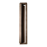 Zenith Outdoor LED Wall Light, Large 24", Bronze