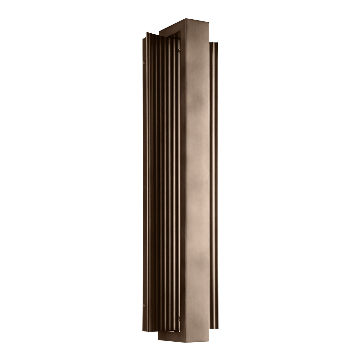 Zenith Outdoor LED Wall Light, Large 24", Bronze