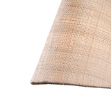 Aldara Wall Sconce 12", Bronze Leaf with Woven Shade