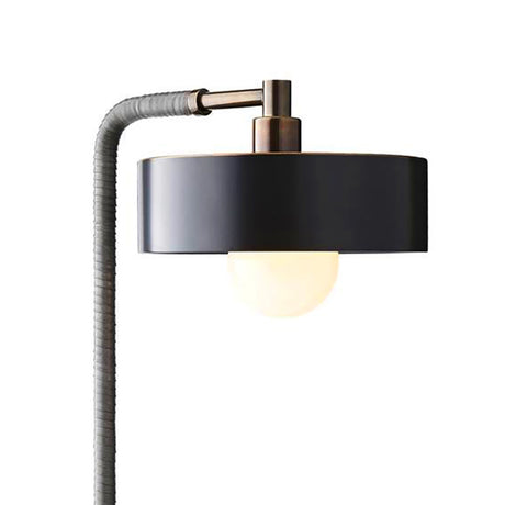 Amadeo Table Lamp 24", Black and Bronze