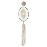 Umbria Wall Sconce 37", Antique Silver