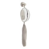 Umbria Wall Sconce 37", Antique Silver