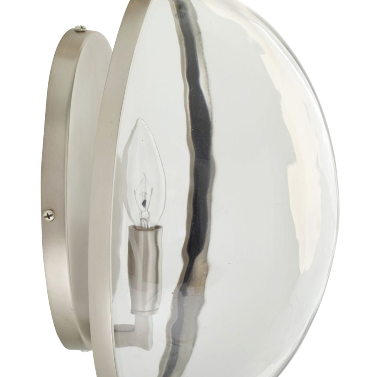 Umbria Wall Sconce 37", Antique Silver