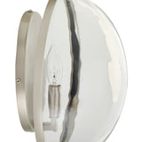 Umbria Wall Sconce 37", Antique Silver