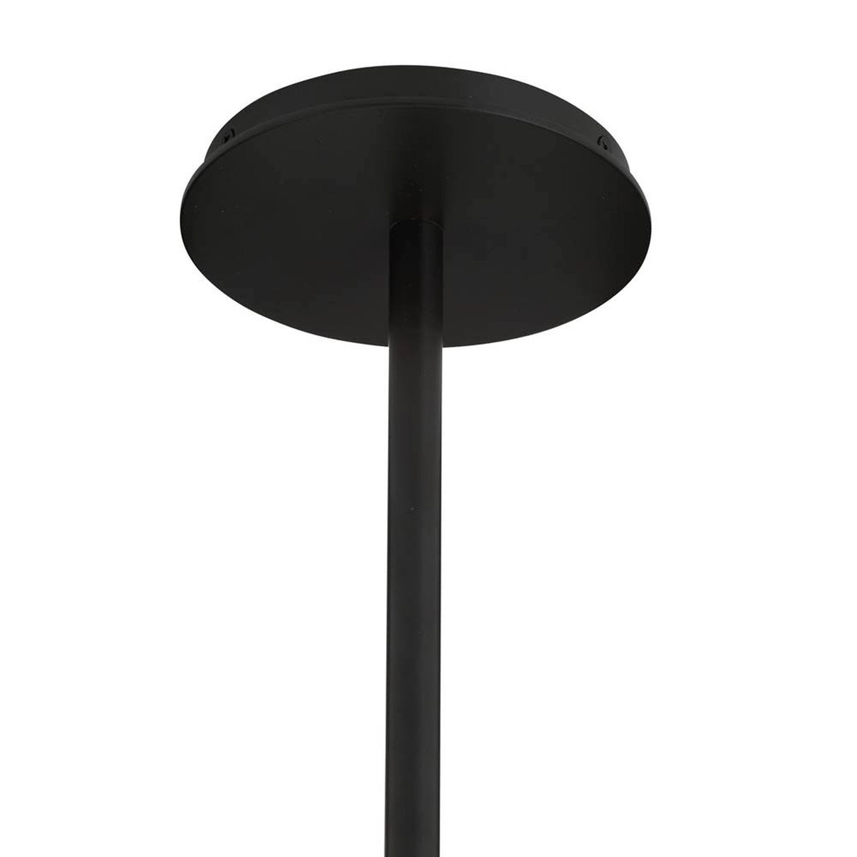 Hanley 3 Light Chandelier 38", Black with Ivory Crackle Ceramic