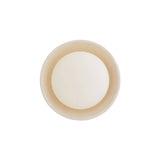Hanley Wall Sconce 8", Ivory Crackle Ceramic with Black Accents