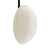 Hanley 5 Light Scultural Wall Sconce 44", Glossy Ivory Crackle with Black Accents