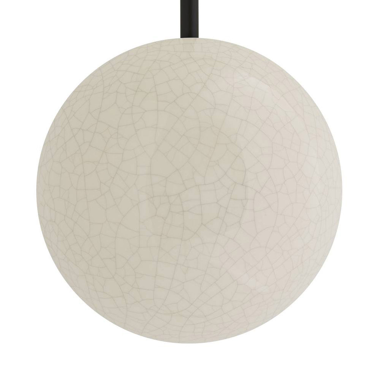 Hanley 5 Light Scultural Wall Sconce 44", Glossy Ivory Crackle with Black Accents