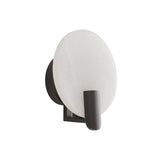 Othello Wall Sconce 9", Bronze and Onyx