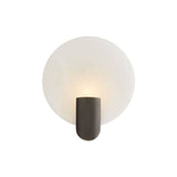 Othello Wall Sconce 9", Bronze and Onyx