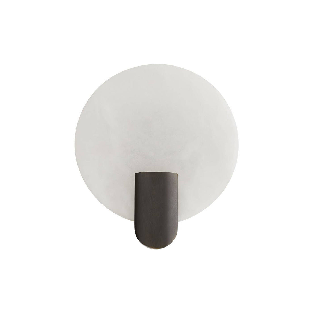 Othello Wall Sconce 9", Bronze and Onyx