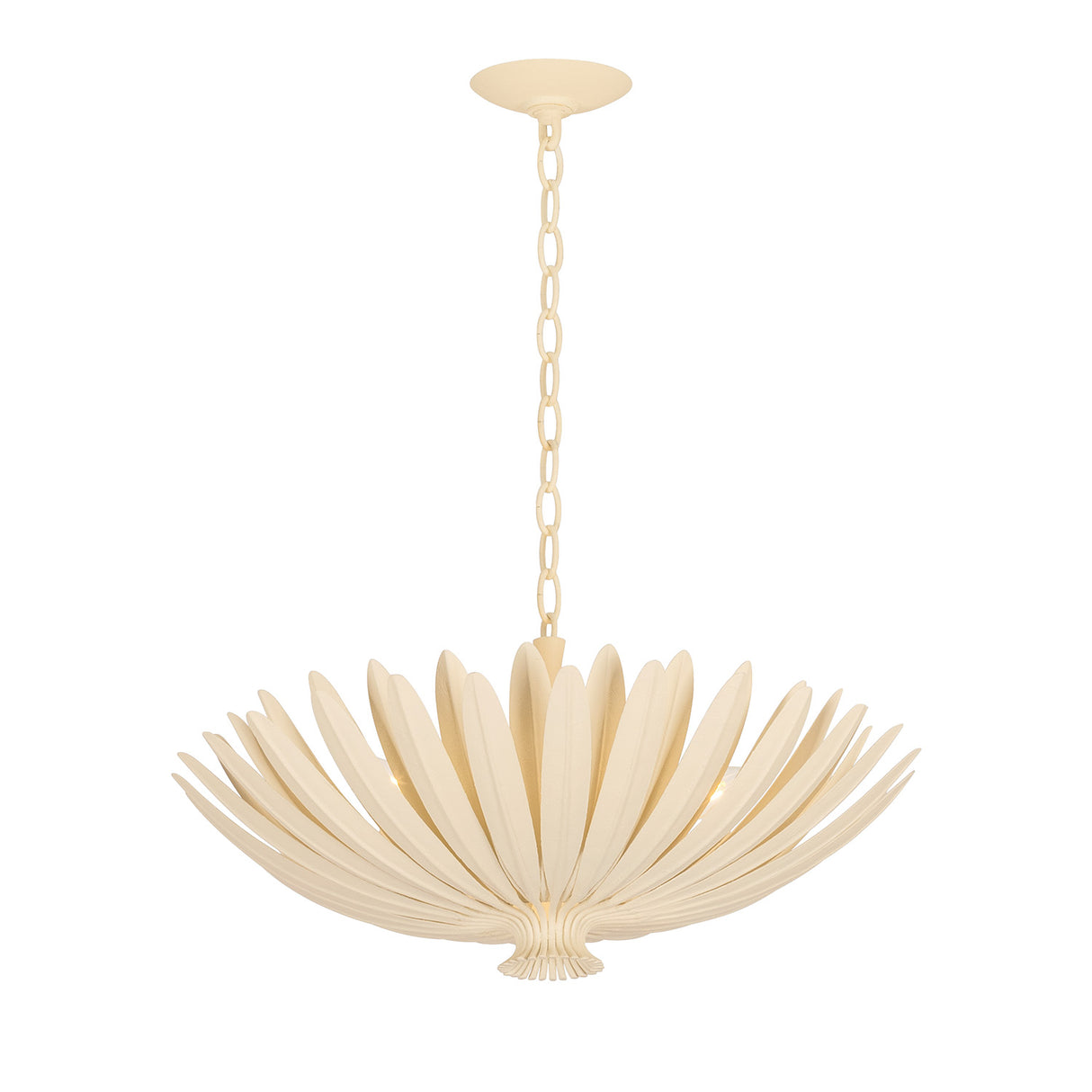 Yasmin Large Pendant 24", Cream