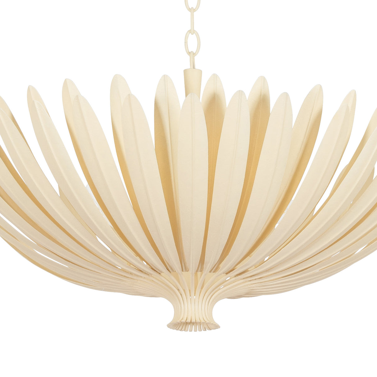 Yasmin Extra Large Pendant 35", Cream